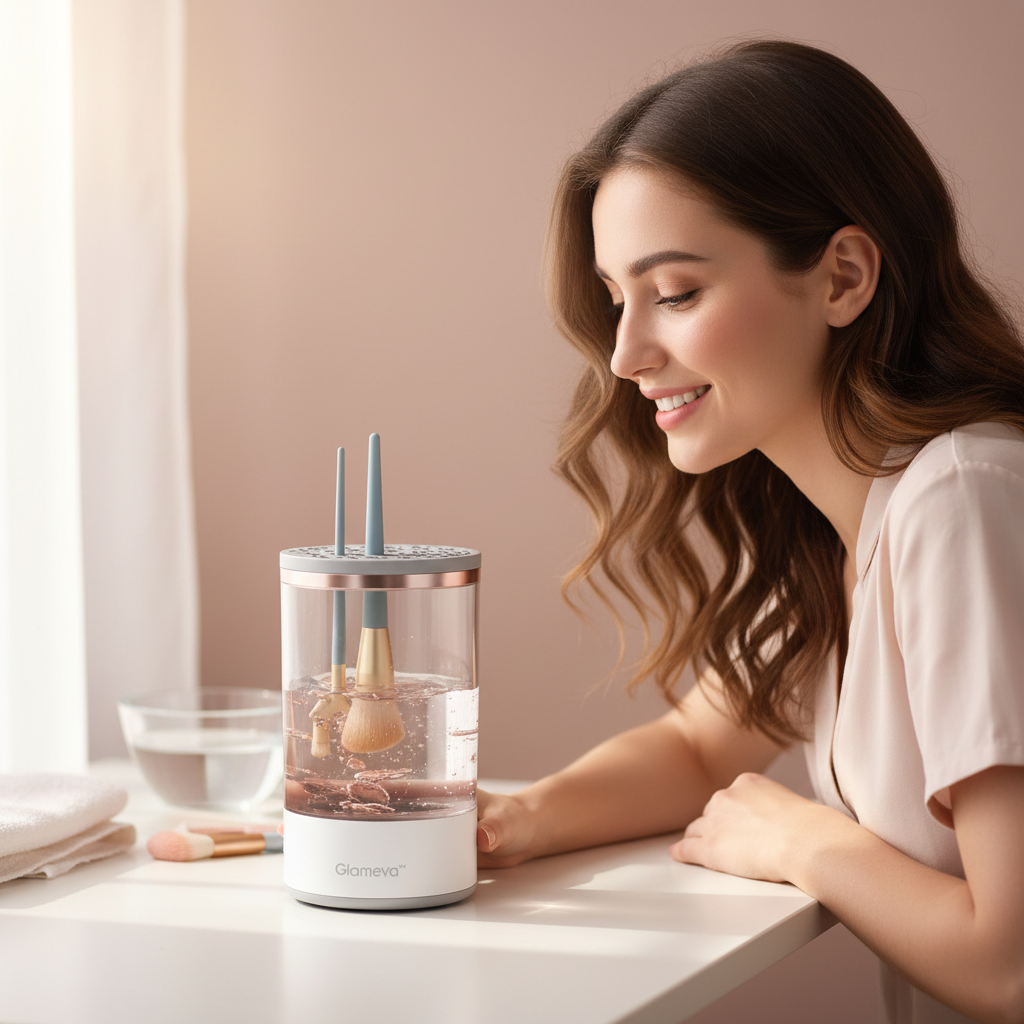 Ateliê Alfama USB Plug Portable Electric Makeup Brush Cleaner